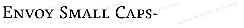 Envoy Small Caps字体转换